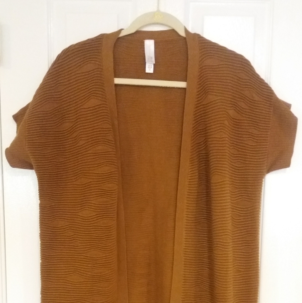 Marla Wynne Open Front Cardigan Duster Sweater